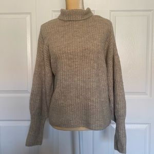 NWT Express Tan Women’s Turtle Neck Sweater
